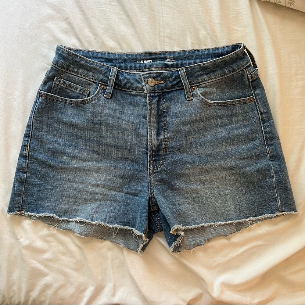 Old Navy Curvy Jean Shorts Size 10